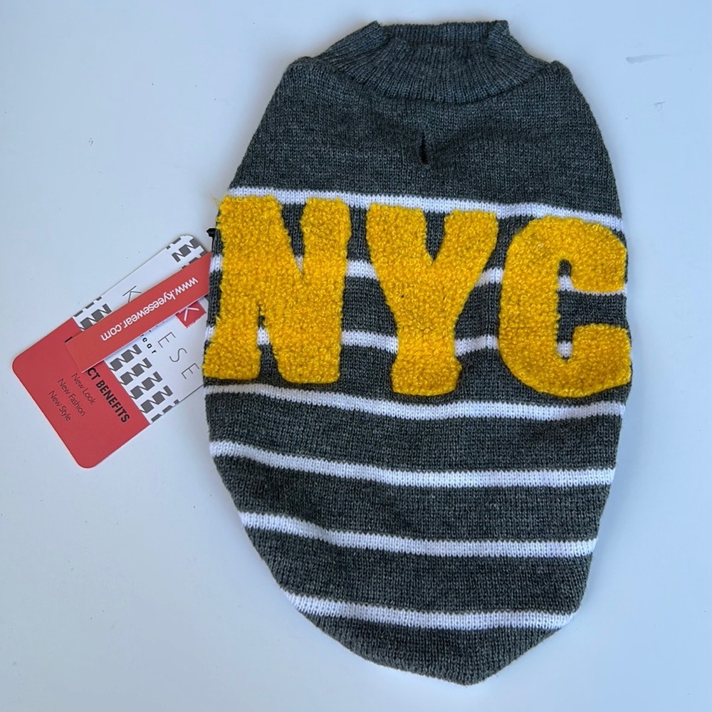 NYC Doggie Sweater